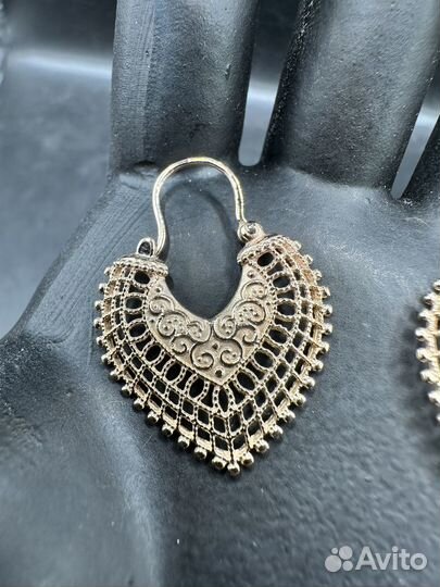 Золотые серьги. Сударушки. Новые. 585 проба