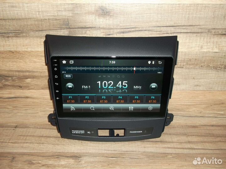 Магнитола Peugeot 4007 Android GPS WiFi