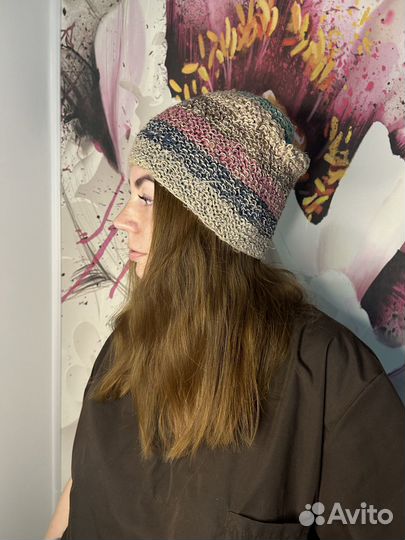 Шапка из конопли