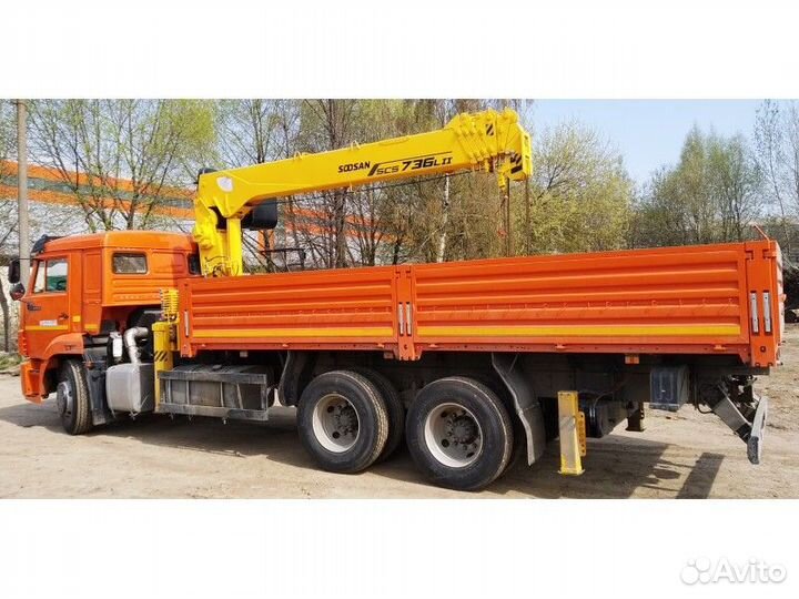 КамАЗ 65115-23094-50 с КМУ, 2023