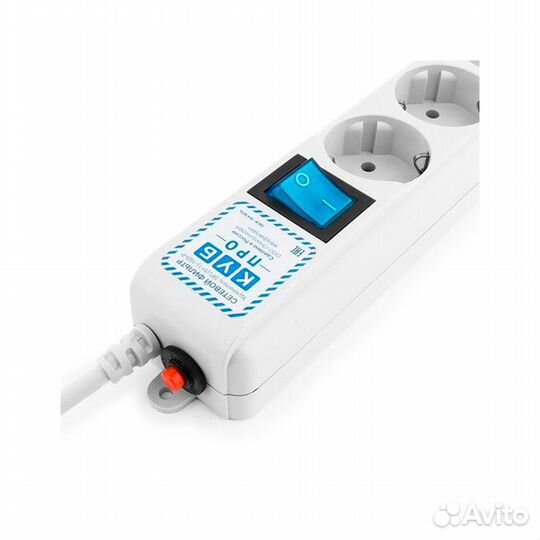 Сетевой фильтр Power Cube PRO 3m (6 розеток) White