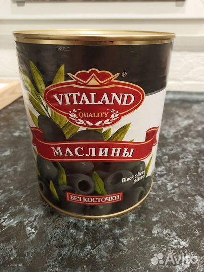 Vitaland маслины 3 л