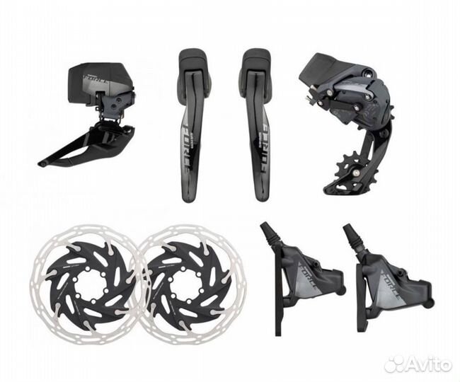 Трансмиссия для велосипеда Sram force AXS 2X SET