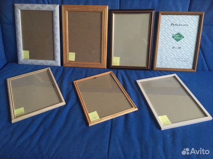 Рамки для фото,разных размеров и форм,31шт
