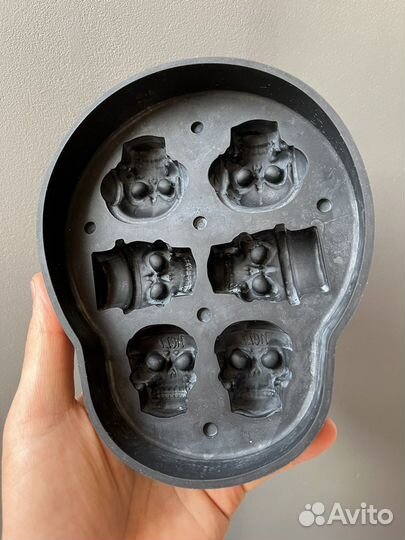 Форма для льда Череп