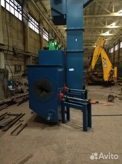 Дробеметная установка для очистки труб