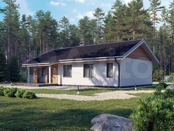 Дом 96 м² на участке 7,1 сот.