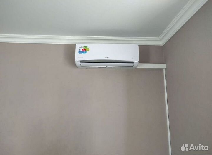 Сплит система с установкой