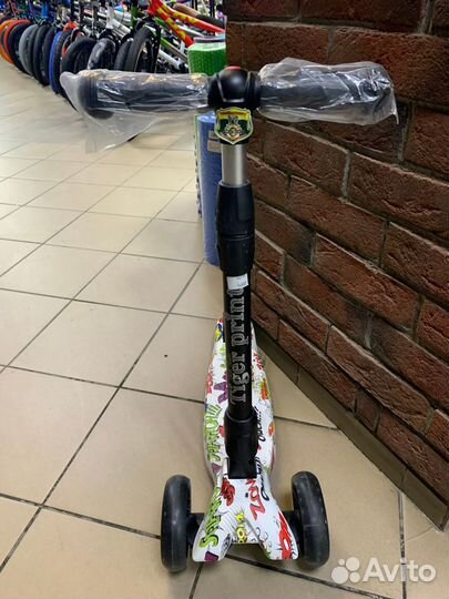 Самокат Tech Team Tiger print