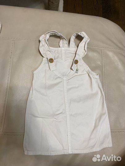 Джинсовый сарафан для девочки