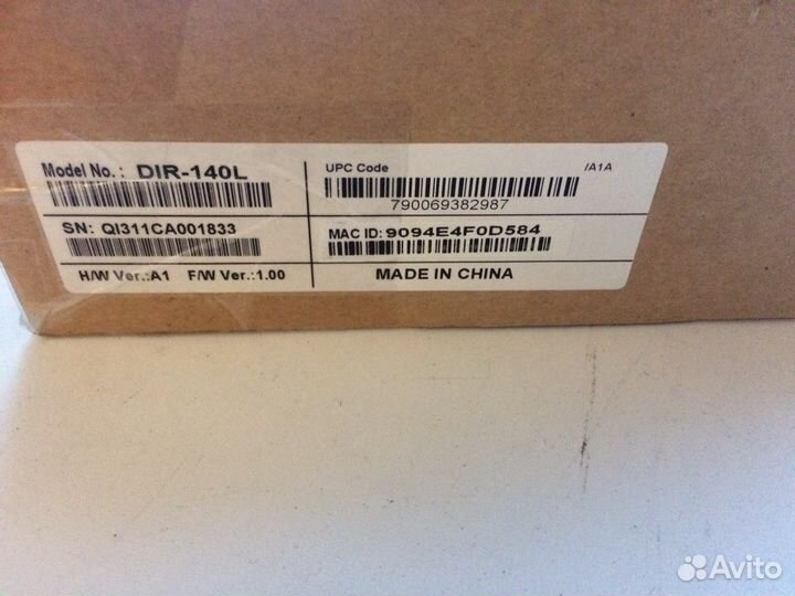 Маршрутизатор D-Link DIR-140L/A1A