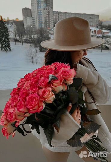 51 роза доставка круглосуточно