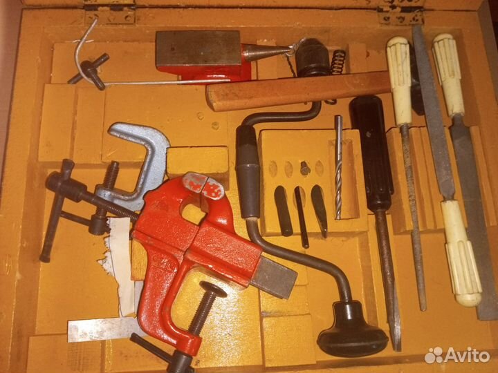 Детский набор N 4 слесарного инструмента