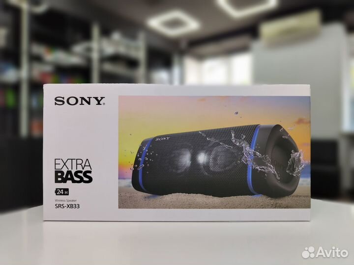 Bluetooth колонка Sony SRS-XB33 Black New