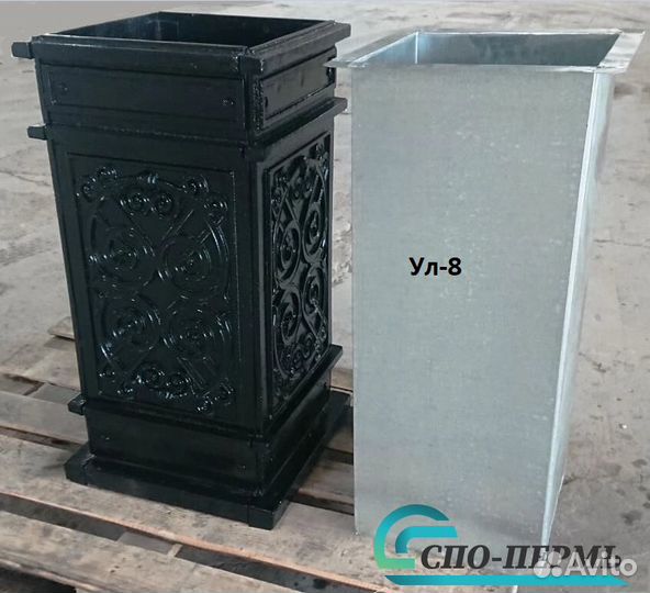 Урна чугунная (Скамейки/лавки)