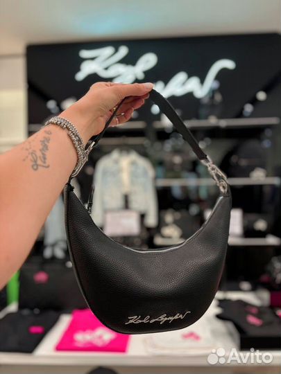 Сумка хобо Karl Lagerfeld оригинал