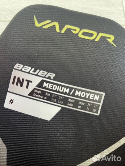 Хоккейные шорты Bauer vapor подростковые