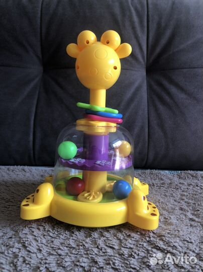 Юла Жираф вертушка