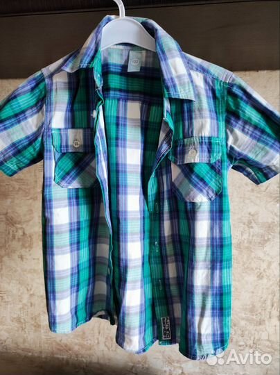 Рубашка для мальчика 122