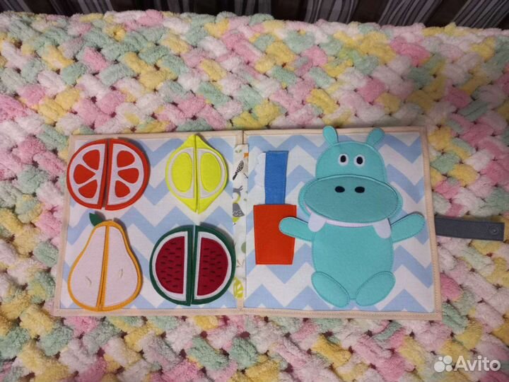 Книжка из фетра