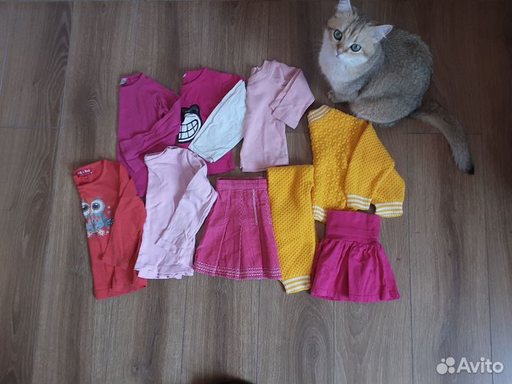 Одежда для девочки пакетом 1-2 года