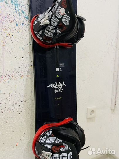 Сноуборд Burton Modified Fish 151 + крепы Burton