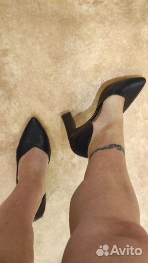 Туфли женские 38 размер черные