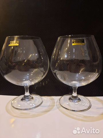 Новые бокалы для коньяка Bohemia Crystalite