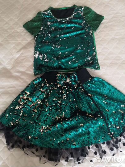 Костюм для девочки новогодний