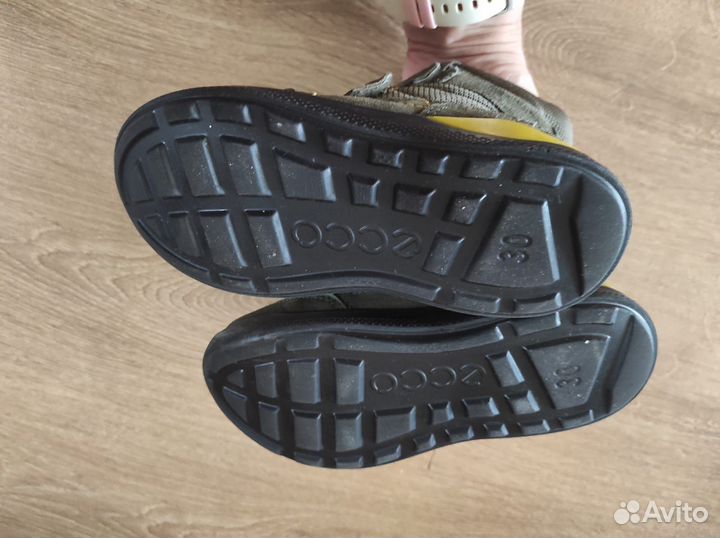 Ботинки ecco демисезон, еврозима р30