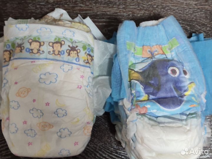 Памперсы детские 4