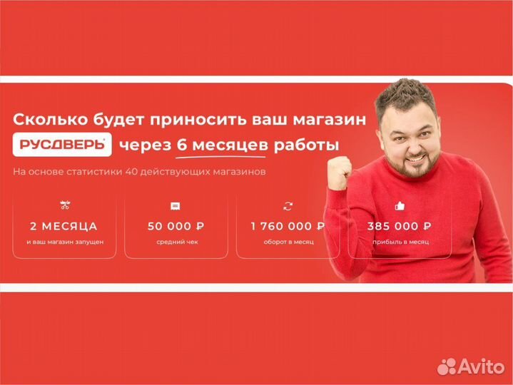 Проверенная франшиза с доходом от 389.000