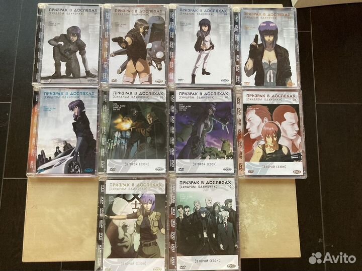 Аниме сериалы на лицензионных DVD