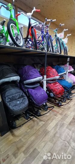 Санки коляска Ника Прво Россия