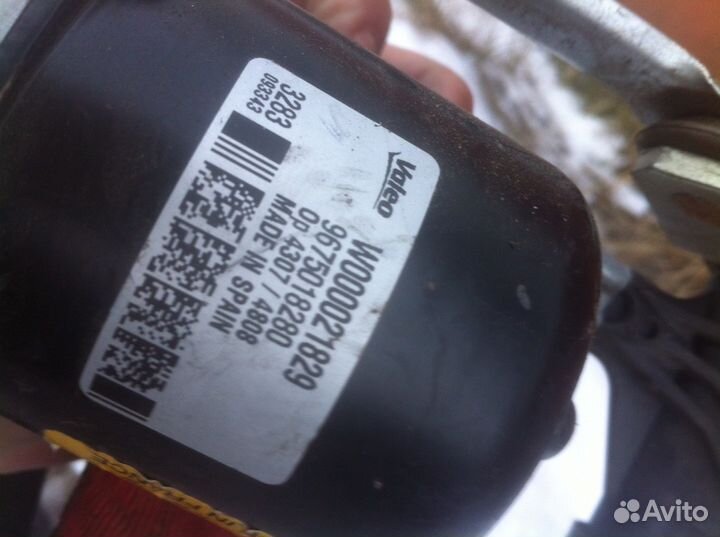 Механизм дворников Пежо 301