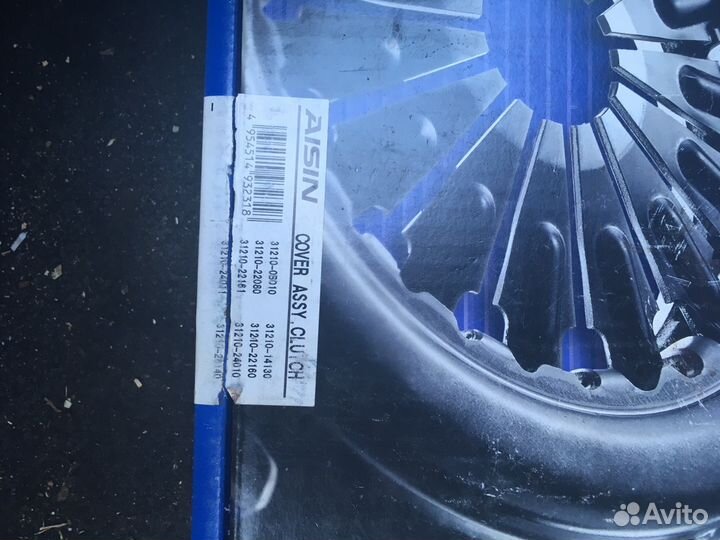 Комплект сцепления на 3s и тд