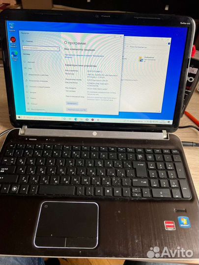 Игровой ноутбук Hp dv6 core I7 + radeon