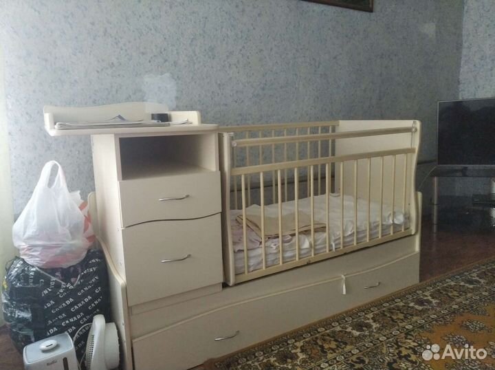 Детская кроватка трансформер бу