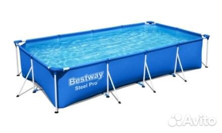 Бассейн каркасный Steel Pro, bestway 56405