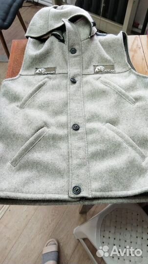 Суконный жилет