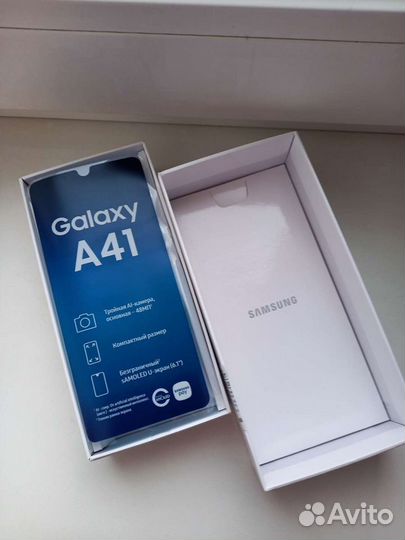 Коробка от телефона samsung A 41
