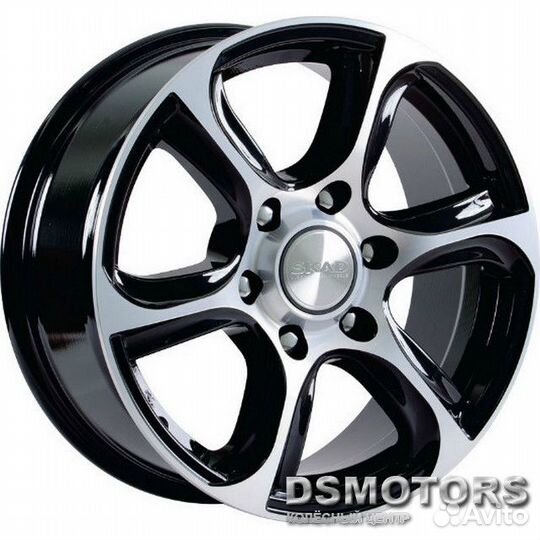 Диски Скала 7.5/17 6x139.7 ET25 d106.2 алмаз