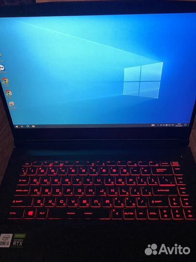 Ноутбук msi GF65 rtx 3060