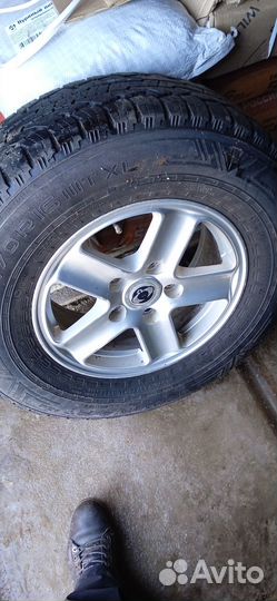 Литые диски r16 5x130 б/у на SsangYong Kyron