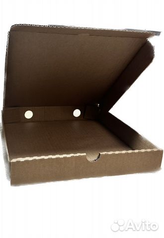 Самосборная коробка для пиццы