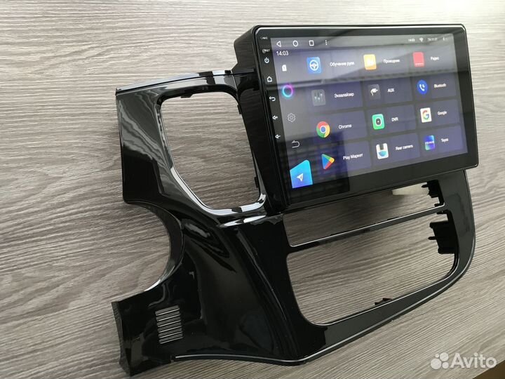 Магнитола Mitsubishi Outlander с круговым обзором