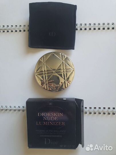 Dior Пудра-хайлайтер Diorskin Nude Luminizer новая