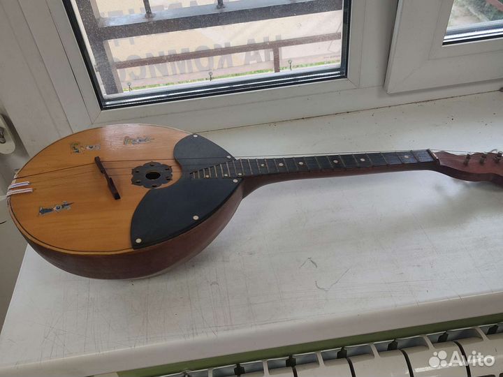 Домра СССР малая трехструнная