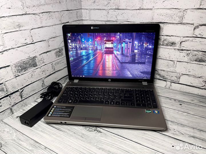 Офисный ноутбук HP с SSD