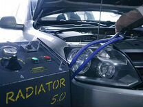 Аппаратная промывка печки радиатора автомобиля